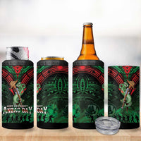 New Zealand ANZAC Day 4 in 1 Can Cooler Tumbler Aotearoa Hei Tiki