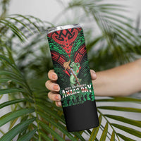 New Zealand ANZAC Day Skinny Tumbler Aotearoa Hei Tiki LT05 - Polynesian Pride