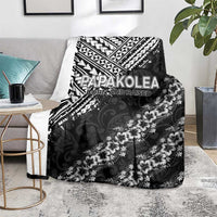 Hawaii Papakolea Born And Raised Blanket Hawaiian Tribal Pattern