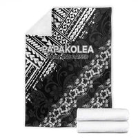 Hawaii Papakolea Born And Raised Blanket Hawaiian Tribal Pattern