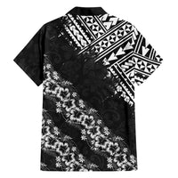 Hawaii Papakolea Born And Raised Family Matching Off Shoulder Maxi Dress and Hawaiian Shirt Hawaiian Tribal Pattern