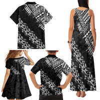 Hawaii Papakolea Born And Raised Family Matching Tank Maxi Dress and Hawaiian Shirt Hawaiian Tribal Pattern LT05 - Polynesian Pride