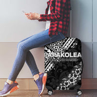 Hawaii Papakolea Born And Raised Luggage Cover Hawaiian Tribal Pattern