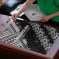 Hawaii Papakolea Born And Raised Puzzle Hawaiian Tribal Pattern