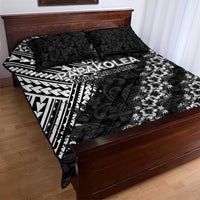 Hawaii Papakolea Born And Raised Quilt Bed Set Hawaiian Tribal Pattern