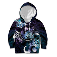 Personalised Polynesia Suicide Prevention Awareness Kid Hoodie No Story Should End Too Soon
