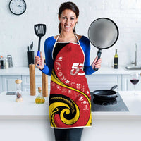Papua New Guinea Independence Apron Special Style Red Version LT05 - Polynesian Pride