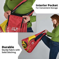 Papua New Guinea 50th Independence Anniversary Grocery Bag Special Style Red Version - Polynesian Pride