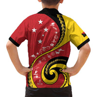 Papua New Guinea 50th Independence Anniversary Hawaiian Shirt Special Style Red Version - Polynesian Pride