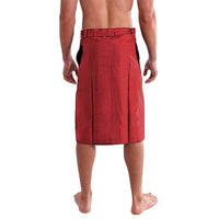 Papua New Guinea Independence Lavalava Special Style Red Version LT05 - Polynesian Pride