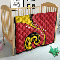 Papua New Guinea Independence Quilt Special Style Red Version LT05 - Polynesian Pride