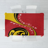 Papua New Guinea Independence Tablecloth Special Style Red Version LT05 Red - Polynesian Pride