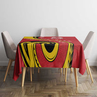 Papua New Guinea Independence Tablecloth Special Style Red Version LT05 - Polynesian Pride