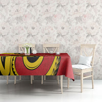 Papua New Guinea Independence Tablecloth Special Style Red Version LT05 - Polynesian Pride