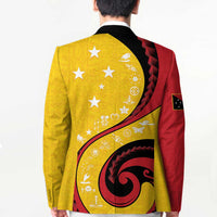 Papua New Guinea Independence Blazer Special Style Yellow Version LT05 - Polynesian Pride