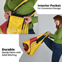 Papua New Guinea 50th Independence Anniversary Grocery Bag Special Style Yellow Version - Polynesian Pride