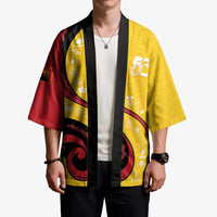 Papua New Guinea Independence Kimono Special Style Yellow Version LT05 - Polynesian Pride