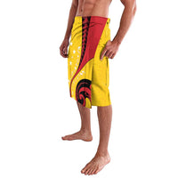 Papua New Guinea 50th Independence Anniversary Lavalava Special Style Yellow Version - Polynesian Pride