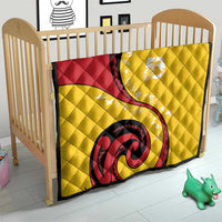 Papua New Guinea Independence Quilt Special Style Yellow Version LT05 - Polynesian Pride