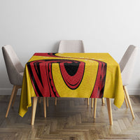Papua New Guinea Independence Tablecloth Special Style Yellow Version LT05 - Polynesian Pride