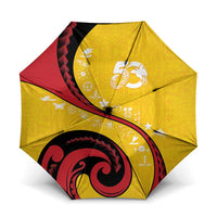 Papua New Guinea 50th Independence Anniversary Umbrella Special Style Yellow Version - Polynesian Pride