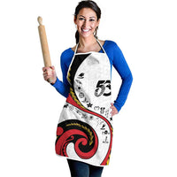 Papua New Guinea 50th Independence Anniversary Apron Special Style White Version - Polynesian Pride