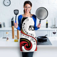 Papua New Guinea 50th Independence Anniversary Apron Special Style White Version - Polynesian Pride