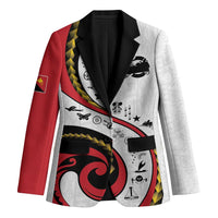 Papua New Guinea Independence Blazer Special Style White Version LT05 Unisex White - Polynesian Pride