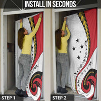 Papua New Guinea Independence Door Cover Special Style White Version LT05 - Polynesian Pride
