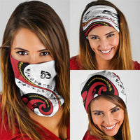 Papua New Guinea Independence Neck Gaiter Special Style White Version LT05 - Polynesian Pride