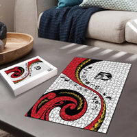 Papua New Guinea Independence Puzzle Special Style White Version LT05 - Polynesian Pride