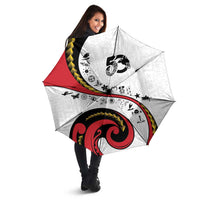 Papua New Guinea Independence Umbrella Special Style White Version LT05 - Polynesian Pride