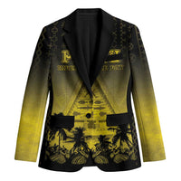 Personalised Palau Independence Day Blazer Palauan Tattoo Pattern - Polynesian Pride