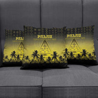 Palau Independence Day Pillow Cover Palauan Tattoo Pattern - Polynesian Pride