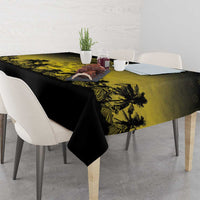 Palau Independence Day Tablecloth Palauan Tattoo Pattern - Polynesian Pride
