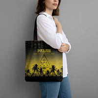 Palau Independence Day Tote Bag Palauan Tattoo Pattern - Polynesian Pride