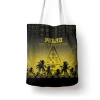 Palau Independence Day Tote Bag Palauan Tattoo Pattern - Polynesian Pride