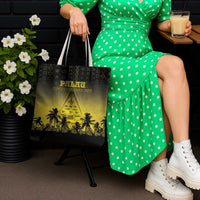 Palau Independence Day Tote Bag Palauan Tattoo Pattern - Polynesian Pride