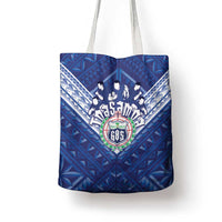 Toa Samoa Rugby Tote Bag Samoan Pride With Tribal Pattern - Polynesian Pride