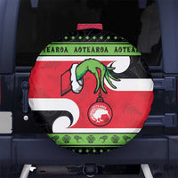 New Zealand Funny Christmas Spare Tire Cover Maori Tiki