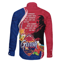 Guam Martin Luther King Jr Day Family Matching Long Sleeve Bodycon Dress and Hawaiian Shirt LT05 - Polynesian Pride
