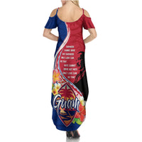 Guam Martin Luther King Jr Day Family Matching Summer Maxi Dress and Hawaiian Shirt LT05 - Polynesian Pride