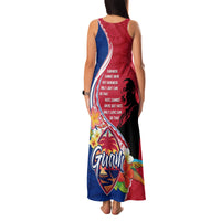 Guam Martin Luther King Jr Day Family Matching Tank Maxi Dress and Hawaiian Shirt LT05 - Polynesian Pride