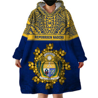 Personalised Repubrikin Naoero Independence Day Wearable Blanket Hoodie Tamanu With Coat Of Arms LT05 - Polynesian Pride