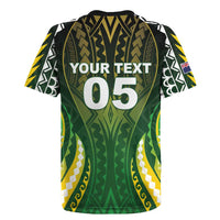 Custom Cook Islands Rugby Rugby Jersey Unique Style Green Version - Polynesian Pride