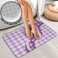 Violet Hawaii Palaka Bathroom Set Hawaiian Honohono Lei