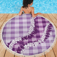 Violet Hawaii Palaka Beach Blanket Hawaiian Honohono Lei