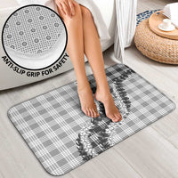 Gray Hawaii Palaka Bathroom Set Hawaiian Honohono Lei