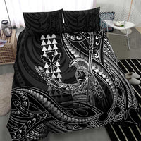 Hawaii King Kamehameha The Great Bedding Set Black Tribal Tattoo