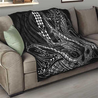 Hawaii King Kamehameha The Great Quilt Black Tribal Tattoo